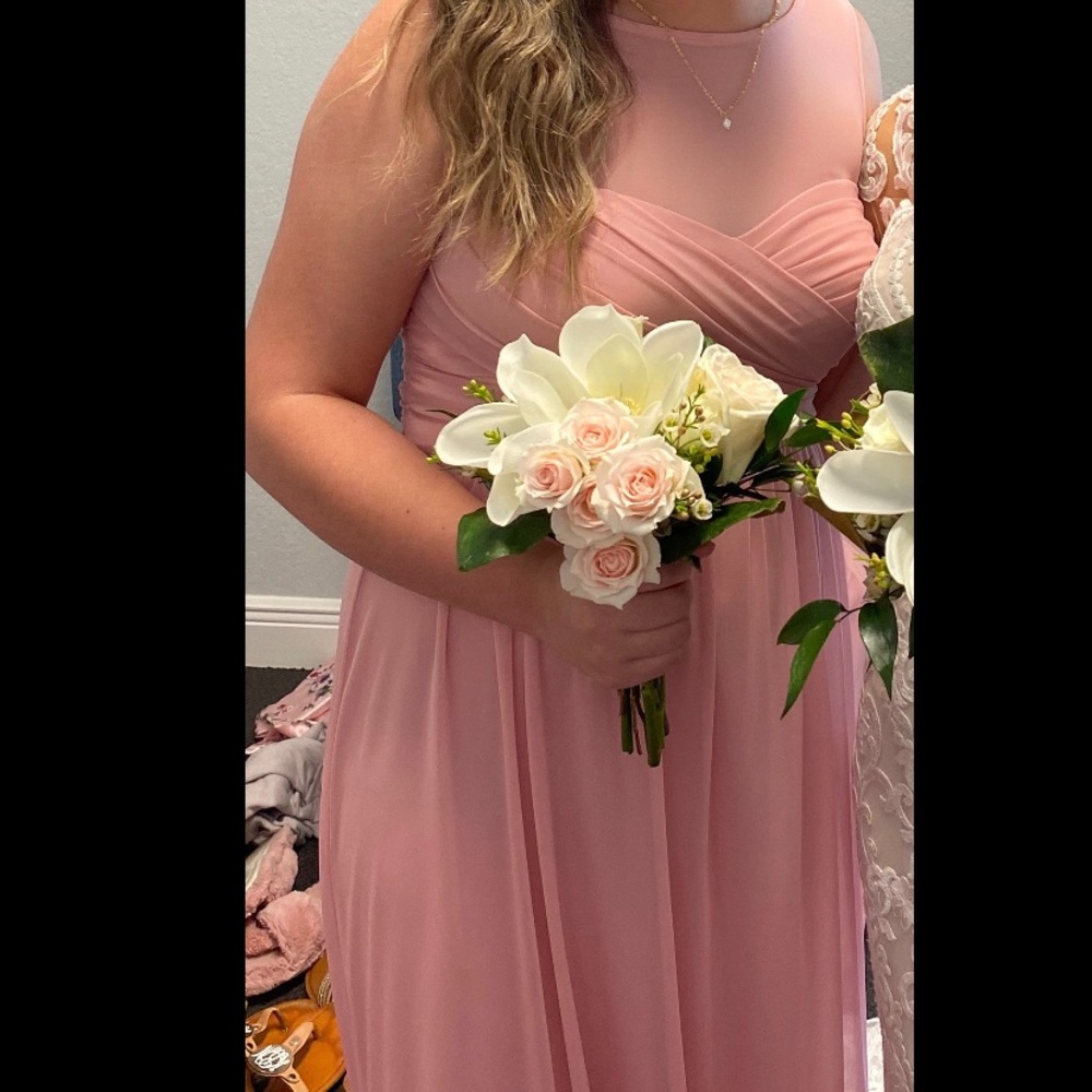 David’s Bridal bridesmaid dress
